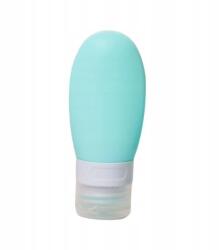 Flippy Recipient Portabil din Silicon Elegant de Voiaj, Sticla de Calatorie, Flippy, Potrivita pentru Lotiune, Sampon si Alte Lichide, Anti-scurgere, cu Posibilitate de Reumplere, Capacitate 90mL, Verde (126