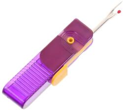 Flippy Dispozitiv pentru Descusut, Flippy, Taietor de Etichete, 1.7 x 7 cm, Pliabil, din Plastic, Mov (164056)
