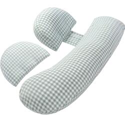 Flippy Set Perna pentru Gravide, Flippy, Husa Detasabila, Utilizare in Forma H si U, Reglabila, Latime Ajustabila, Proactive, Albastru (128249)
