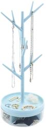 Flippy Cutie de Bijuterii, Flippy, Rotativa, cu Suport Tip Ramura, 36.5 x 14 cm, din ABS+PP, Albastru (132437)