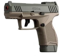 Flippy Pistol de jucarie GX4 cu Ejectie, Flippy, de Explozie de buzunar, Makara BLOWBACK, Gloante Moi pentru Copii, 15 x 13 x 3.5 cm, Negru Maro (136002)