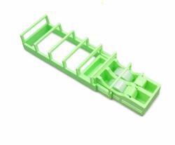 Flippy Dispenser de Banda Adeziva, Flippy, Suport pentru Banda Adeziva pentru Birou, Scoala, din Plastic, 15, 5 x 7, 7 x 7, 4 cm, Verde (164680)