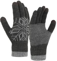 Flippy Manusi de Barbat, Flippy, Model Fulg, Functie Touchscreen (ecran tactil), Material Acril Tricotat, Manseta Elastica, Interior Catifelat, Marime Universala, Gri (130850)