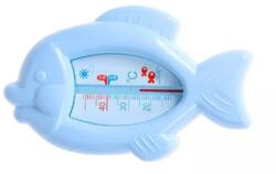 Flippy Termometru pentru Baie, Flippy, Plutitor, Rezistent la apa, Multifunctional, Model Peste, 15.5x9.5x2 cm, Albastru (133348) Termometru apa de baie