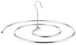 Flippy Uscator de Rufe Spiralat, Flippy, din Otel Inoxidabil de 10 mm, Detasabil, 40 x 43 x 18 cm, Argintiu (164821)