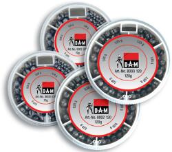 DAM Set Cutie Plumbi Rotunzi Crestati Dam (0, 60-1, 25g) 70gr (a3.dam.8001070)