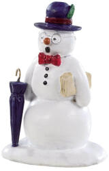 Lemax dapper & debonair snowman Caddington Village 2019