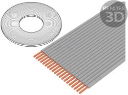 3M Cablu bandă neecranat gri 40x30AWG (3749-40 (100FT))