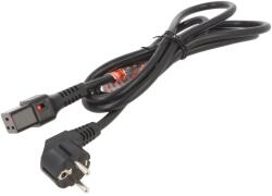 SCHAFFNER / TE Connectivity Cablu Schaffner CEE 7/7 (E/F) unghiular la IEC C19 mamă 5m negru IL19-EU1-H05-3150-500 (IL19-EU1-H05-3150-500)