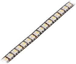 IPIXEL LED Bandă LED RGBW Programabilă 5V 144 LED/m 8mm PCB Negru (S008144CA4SA1/C1 (RGB+4000K IP20))