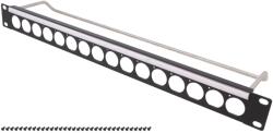 Cliff Patch Panel CLIFF 16 Porturi 1U Rack UNC 4-40 (CP30152)