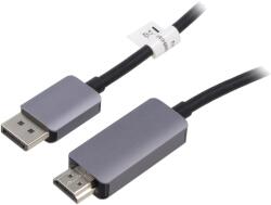 ASSMANN Cablu DisplayPort-HDMI 1m, 8K UHD 4320p (DB-340305-010-S)