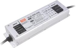 MEAN WELL Alimentator pulsatoriu LED 200W 24VDC - Eficiență 92% (ELG-200-24A)