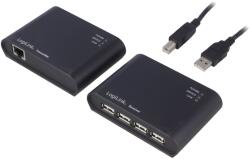 LogiLink Extender USB USB 2.0 negru Cat: 5e, 6 50m - Extender USB 50m (UA0230)