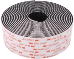 3M Bandă arici 3M 50mm x 5m acril neagră -29÷93°C (SJ3551)