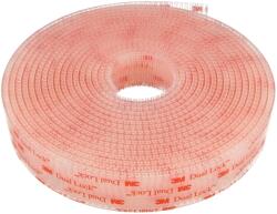 3M Bandă Velcro transparentă 25mm x 5m (SJ3560)