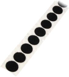 VELCRO® Bandă Velcro® arici cauciuc neagră 22mm fixare rolă E20102233011425 (E20102233011425)