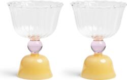 &K Amsterdam Pahare Tulip 200 ml, caramel, 2 buc (351-05) Pahar