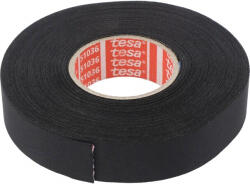 tesa Banda textilă neagră 19mm x 25m acril automotive (51036-00060-02)