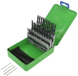 RECA Set burghie HSS pentru metal RECA, oţel rapid, casetă plastic (0624 004 007) Burghiu