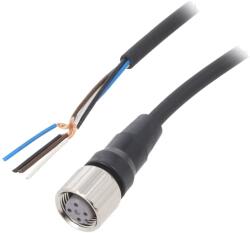 Omron Cablu M12 4 pini, 10 m (XS2F-M12PUR4S10M)