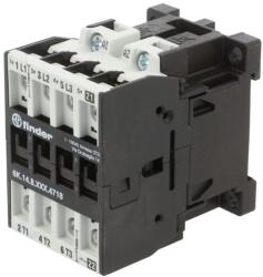 FINDER Contactors: 4-polar NC NO x3 24VAC 18A for DIN rail 6K (6K.14.8.024.4718)