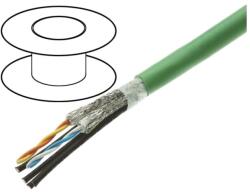 HARTING Cablu de Date Hibrid 4x22AWG, Verde (09456000310)