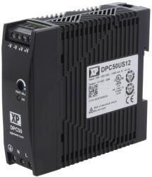 XP Power Alimentator pulsatoriu 50W 12VDC pentru şină DIN - XP POWER (DPC50US12)