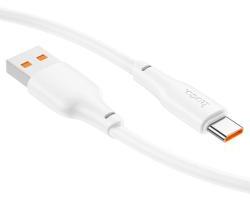 hoco. X93 Force 27W töltő adatkábel USB-A - Type-C fehér 1m (HC790675)