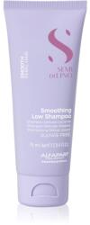 ALFAPARF Milano Semi di Lino Smooth sampon pentru indreptarea parului pentru par indisciplinat 75 ml