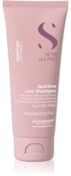 ALFAPARF Milano Semi di Lino Moisture șampon pentru par uscat 75 ml