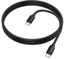 hoco. X115 Surpass 60 W-os töltőkábel C-C fekete (HC651998) - primanet