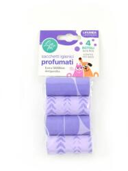Leopet Pungi Igienice Leopet pentru Animale de Companie Parfumate Liliac Set 4 Role Violet (IC525531)