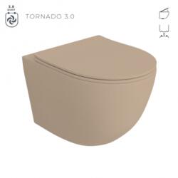 Lavita SINTO KHAKI Tornado 3.0 fali WC csésze Soft Close ülőkével (5900378358497)