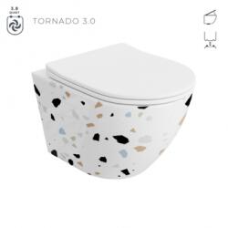 Lavita SOFI SLIM STONE Tornado 3.0 fali WC csésze Soft Close ülőkével (5900378314776)