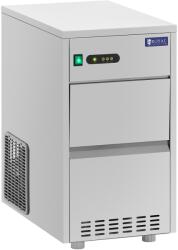 Royal Catering Jégkocka készítő - üreges henger - 20 kg/24 h - kapacitás: 5 kg - 165 W - rozsdamentes acél - Royal Catering (RCIC-20BI)