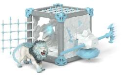 Schleich BattleCave Leul de gheață (OLP102642766) Figurina