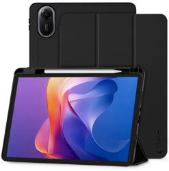 Tech-Protect SC Pen Xiaomi Redmi Pad 2 11" oldalra nyíló, kitámasztható mappa tok ceruza tartóval, fekete - coolmobile
