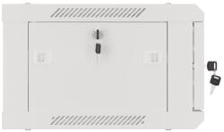 Lanberg WF01-6404-10S rack 4U fali polc, szürke