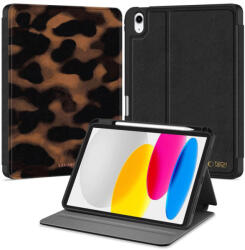 Tech-Protect Lamano Apple iPad Air 11 (2025 / 2024) / Air 5 / 4 mappa tok, Panther, párduc minta - coolmobile