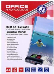  OFFICE PRODUCTS Laminating film, A4, 2x80 microns, glossy, 100 sheets, transparent