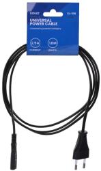 SAVIO CL-100 power cable Black 1.8 m IEC Type E (3.4 mm, 3.1 mm) IEC C7