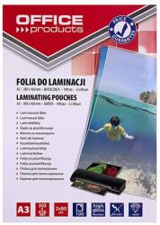  OFFICE PRODUCTS Laminating film, A3, 2x80 microns, glossy, 100 sheets, transparent