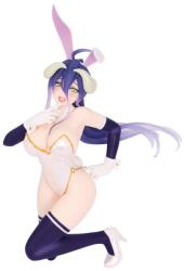  Statue System Service Animation: Overlord - Albedo (White Bunny Suit), 19 cm (SEGA05845) Figurina