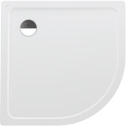 Laufen Platina 90x90 cm negyedköríves extra lapos zuhanytálca, matt fehér H2150087570401 (H2150087570401)
