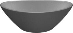 Laveo VELA pultra szerelhető gránit mosdó 34x20 cm, szürke VGV1510T (VGV1510T)