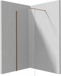 Deante Prizma walk-in zuhanyfal 70x195 cm, szálcsiszolt bronz KTJ_C37P (KTJ_C37P)