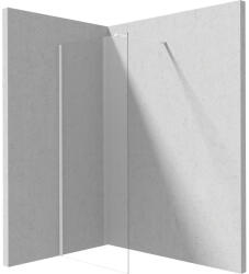 Deante Prizma walk-in zuhanyfal 100 cm, matt fehér KTJ_A30P (KTJ_A30P)