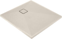 Deante Correo gránit zuhanytálca 90x90 cm, bézs KQR_541B (KQR_541B)