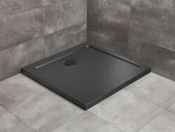 Radaway Doros Stone C 100x100 cm szögletes zuhanytálca, fekete SDRC1010-01-54S (SDRC1010-01-54S)